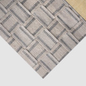 Papier de soie de soie de coutil de sangle de jute (Détail)