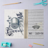 Papier de soie de soie de coutil de toile de jute (Artisanat)