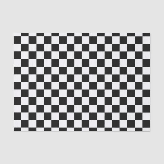 Papier de soie de soie de damier (Recto)