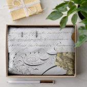 Papier de soie de soie de Decoupage d'abeille de (Cadeau)