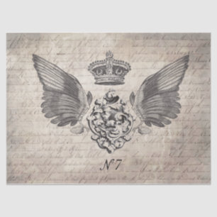 papier de soie de soie de Decoupage d'ailes