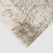 Papier de soie de soie de Decoupage d'apothicaire (Détail)