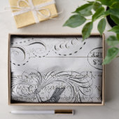 Papier de soie de soie de Decoupage de collage de (Cadeau)