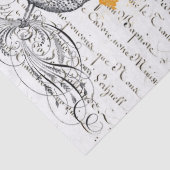 Papier de soie de soie de Decoupage de collage de (Détail)