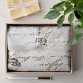 Papier de soie de soie de Decoupage de collage de (Cadeau)