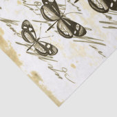 Papier de soie de soie de Decoupage de collage de (Détail)