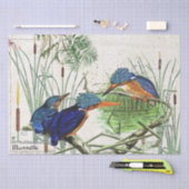 Papier de soie de soie de faune d'étang de Cattail (Artisanat)