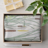 Papier de soie de soie de faune d'étang de Cattail (Cadeau)