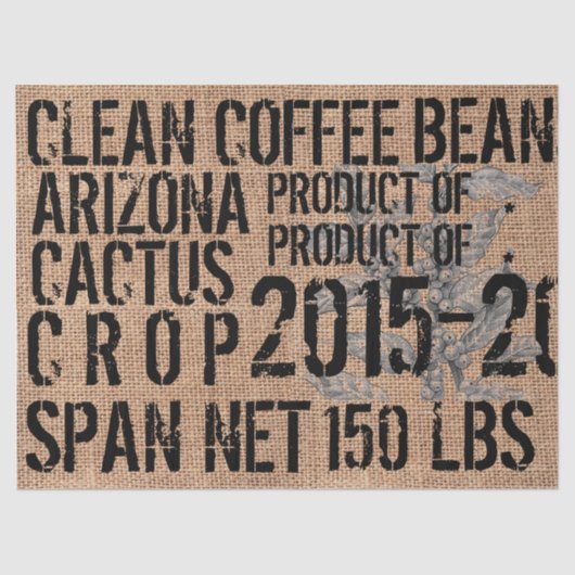 Papier de soie de soie de fauteuil poire de café - (Recto)