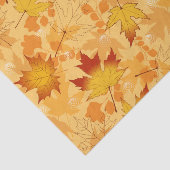 Papier de soie de soie de feuille d'automne (Détail)