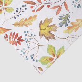 Papier de soie de soie de feuille d'automne de (Détail)