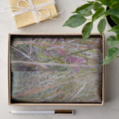 Papier de soie de soie de feuille de chute (Cadeau)