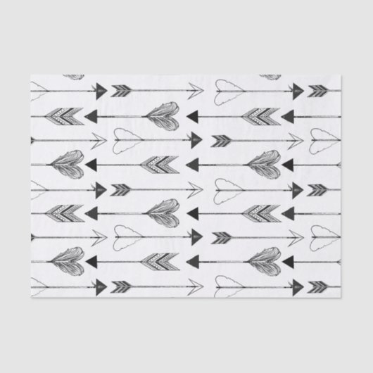 Papier de soie de soie de flèche (Recto)