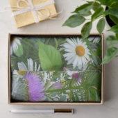 Papier de soie de soie de fleurs sauvages (Cadeau)