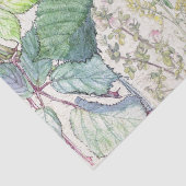 Papier de soie de soie de fleurs sauvages (Détail)