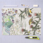 Papier de soie de soie de fleurs sauvages (Artisanat)