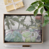 Papier de soie de soie de fleurs sauvages (Cadeau)