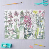 Papier de soie de soie de fleurs sauvages de fleur (Artisanat)