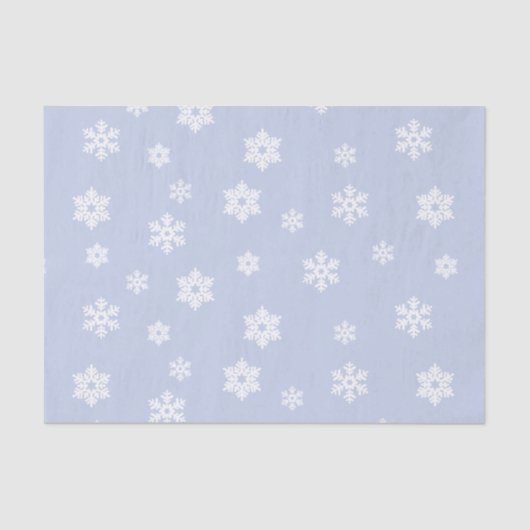 Papier de soie de soie de flocons de neige (Recto)