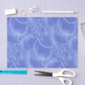 Papier de soie de soie de fractale de glace (Artisanat)