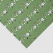 Papier de soie de soie de golf (Détail)