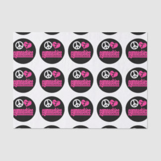 Papier de soie de soie de gymnastique fait sur