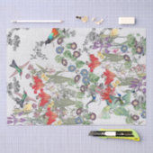 Papier de soie de soie de jardin d'agrément (Artisanat)