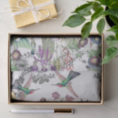 Papier de soie de soie de jardin d'agrément (Cadeau)