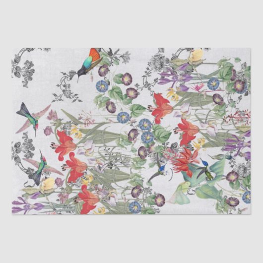 Papier de soie de soie de jardin d'agrément (Recto)