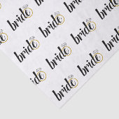 Papier de soie de soie de jeune mariée (Détail)