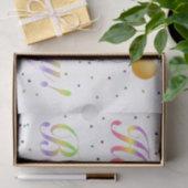 Papier de soie de soie de joyeux anniversaire (Cadeau)