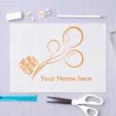 papier de soie de soie de joyeux anniversaire de (Artisanat)