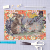 Papier de soie de soie de LAPIN de PÂQUES (Artisanat)