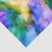 Papier de soie de soie de lever de soleil d'art (Détail)