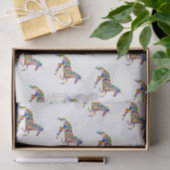 Papier de soie de soie de licorne (Cadeau)