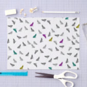 Papier de soie de soie de loups d'hurlement (Artisanat)