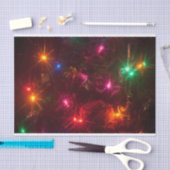 Papier de soie de soie de lumières de Noël (Artisanat)