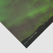 Papier de soie de soie de lumières du nord (Détail)