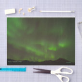 Papier de soie de soie de lumières du nord (Artisanat)