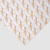 Papier de soie de soie de manuscrit d'or de (Détail)