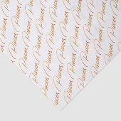 Papier de soie de soie de manuscrit d'or de (Détail)