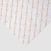 Papier de soie de soie de manuscrit d'or de (Détail)