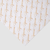 Papier de soie de soie de manuscrit d'or de (Détail)