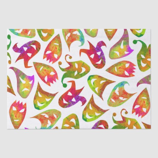 Papier de soie de soie de masques (Recto)