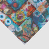 Papier de soie de soie de "mes cerfs communs" ! ! (Détail)