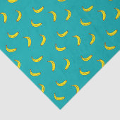 Papier de soie de soie de motif de banane (Détail)