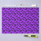 Papier de soie de soie de motif de batte de (Artisanat)