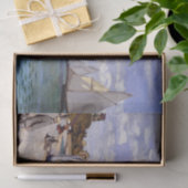 Papier de soie de soie de navigation d'océan de (Cadeau)