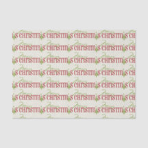 Papier de soie de soie de Noël