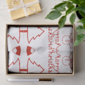 Papier de soie de soie de Noël (Cadeau)